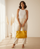 La Sofia – Borsa in Pelle Intrecciata Satchel