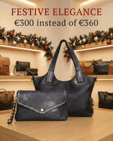 Festive Elegance – Duo di Borse in Vera Pelle edizione limitata