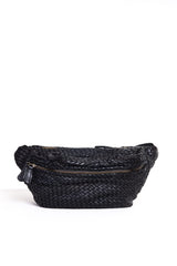 Francesca waist bag in braided leather