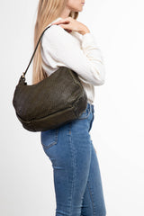 The Artisanal Woven Leather Shoulder Bag