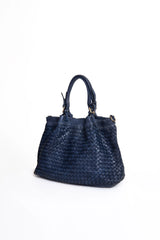 La Sofia – Borsa in Pelle Intrecciata Satchel