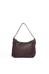 The Artisanal Woven Leather Shoulder Bag