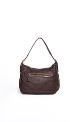 The Artisanal Woven Leather Shoulder Bag