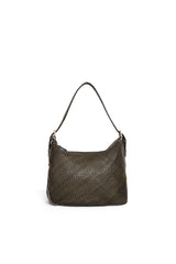 The Artisanal Woven Leather Shoulder Bag