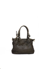 Talia Borsa in Pelle Intrecciata – Borsa a Mano