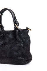 The Intrecciato Satchel