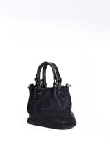 The Intrecciato Satchel