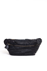 Francesca waist bag in braided leather