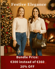Festive Elegance – Duo di Borse in Vera Pelle edizione limitata